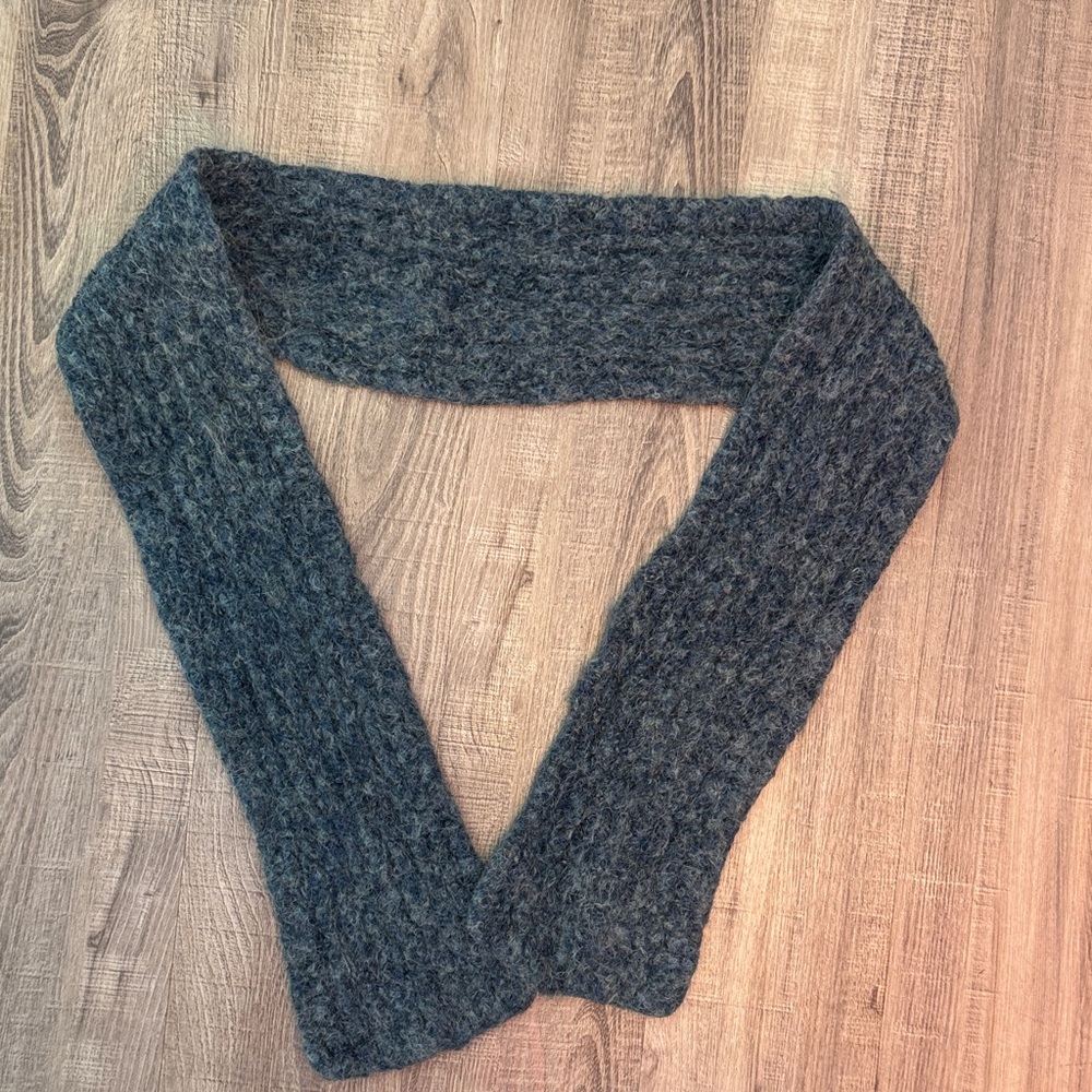 Nordstrom Charcoal Knit Scarf for Women
